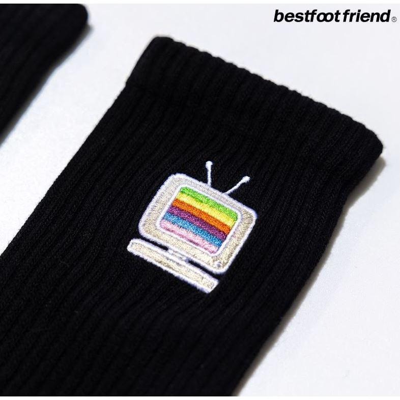 BEST FOOT FRIEND /BFF襪 Color TV 彩色 電視機 刺繡 長襪 【PS中壢】-細節圖4