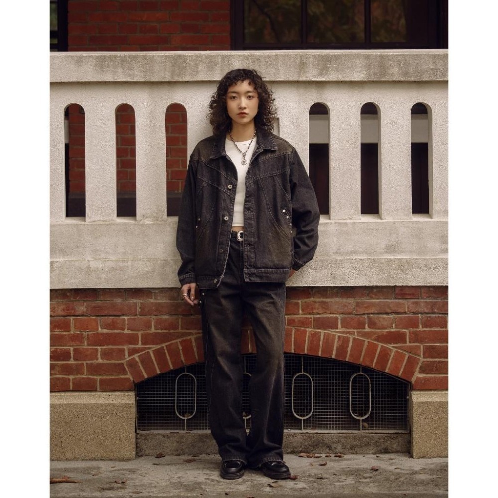 ORDINARY IRREGULAR DENIM JACKET 不規則卯釘牛仔外套 店內價 【PS中壢】-細節圖3