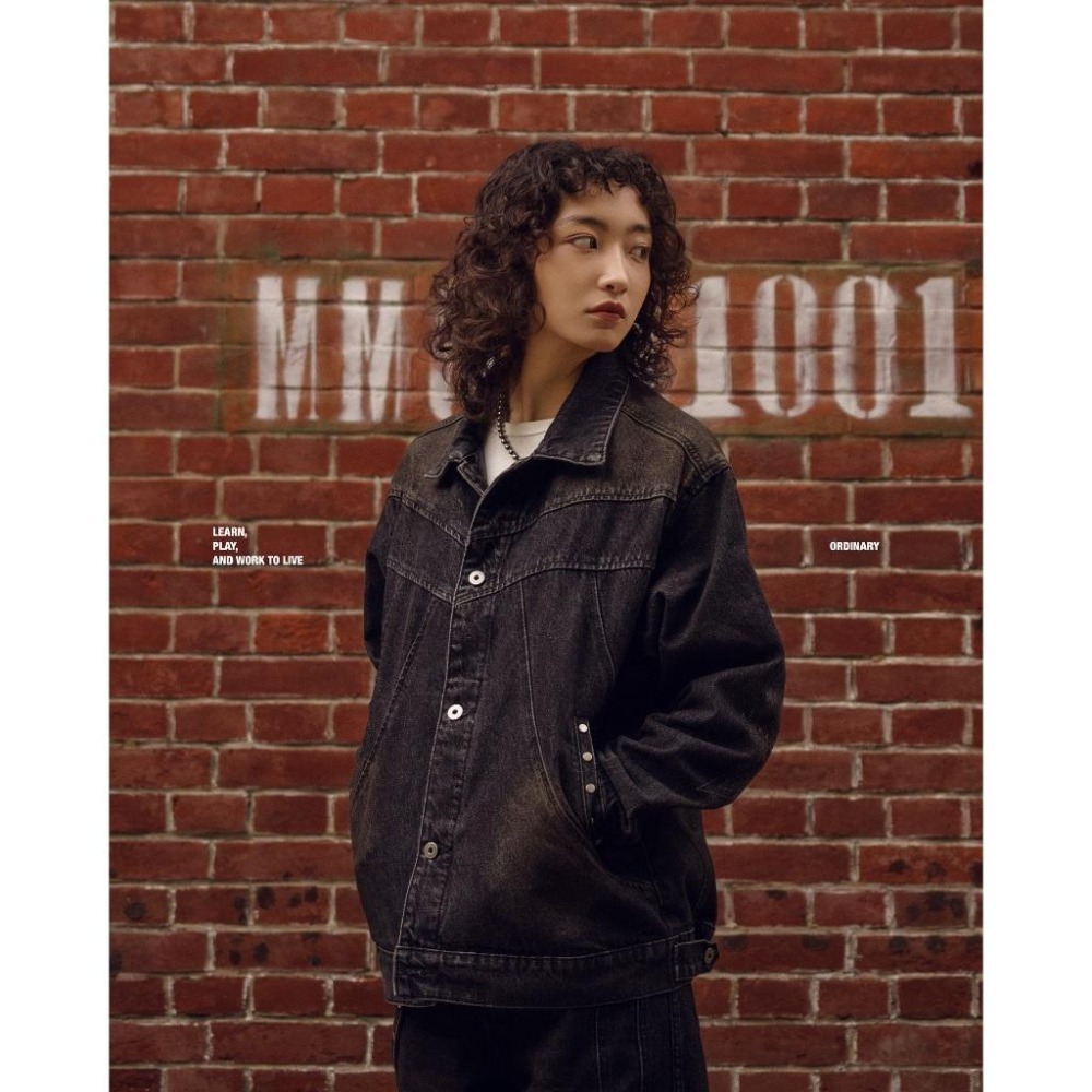 ORDINARY IRREGULAR DENIM JACKET 不規則卯釘牛仔外套 店內價 【PS中壢】-細節圖4