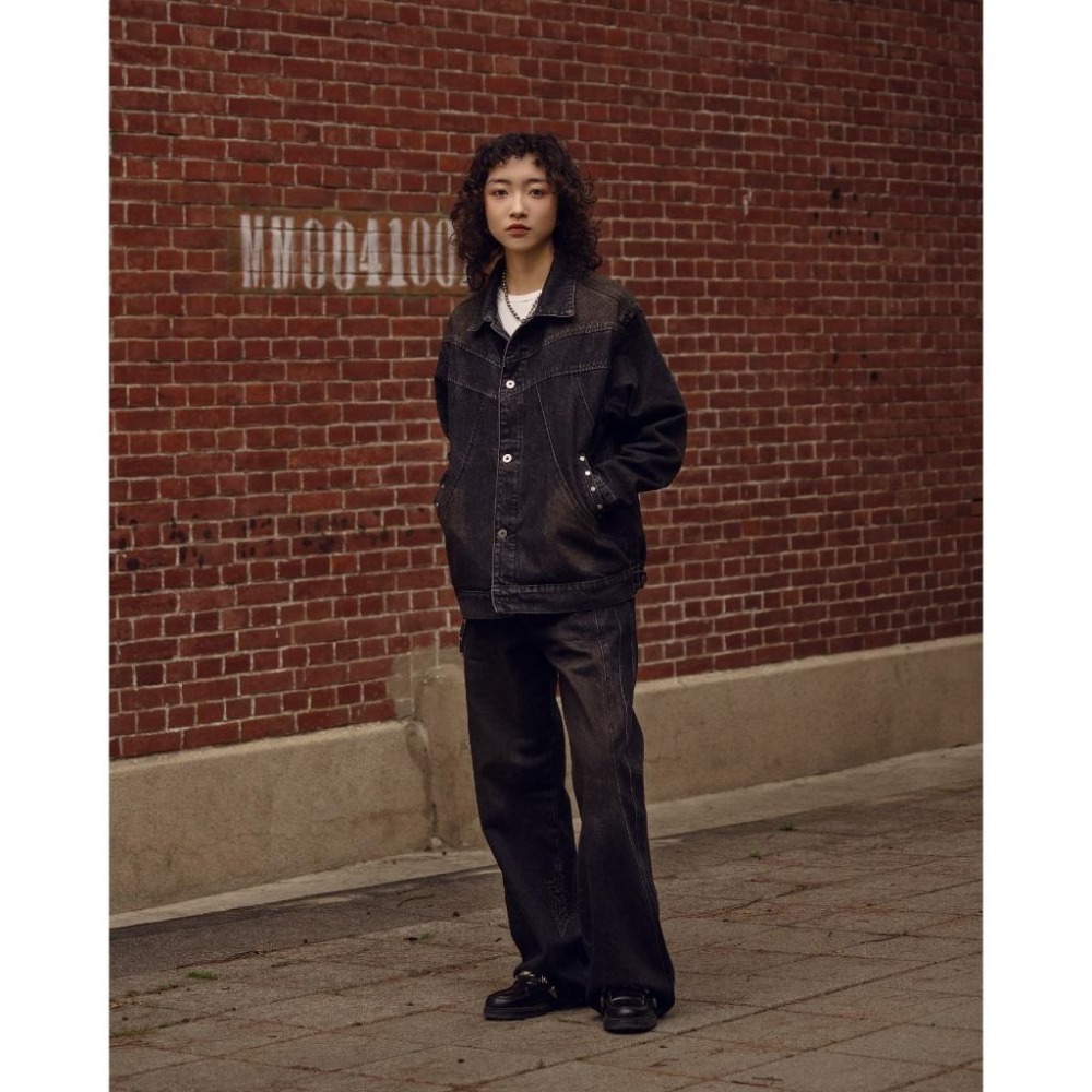 ORDINARY IRREGULAR DENIM JACKET 不規則卯釘牛仔外套 店內價 【PS中壢】-細節圖5