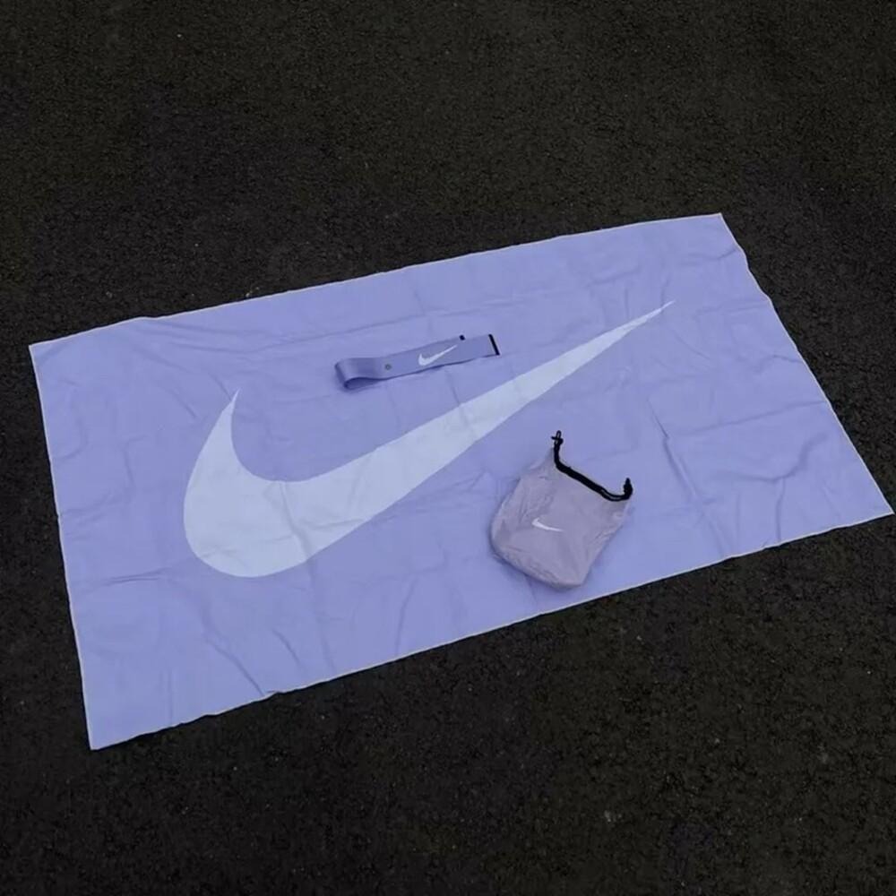 NIKE 運動毛巾 瑜珈 皮拉提斯 網球 排球 籃球 速乾巾 掛袋 收納袋 ST010-500A【PS中壢】-細節圖2