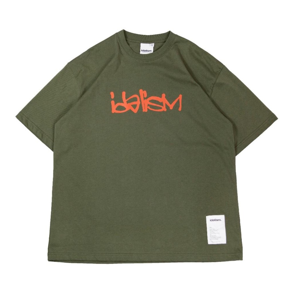 IDEALISM Mark Bulb 草寫大LOGO 短T 短袖【PS中壢】-細節圖3