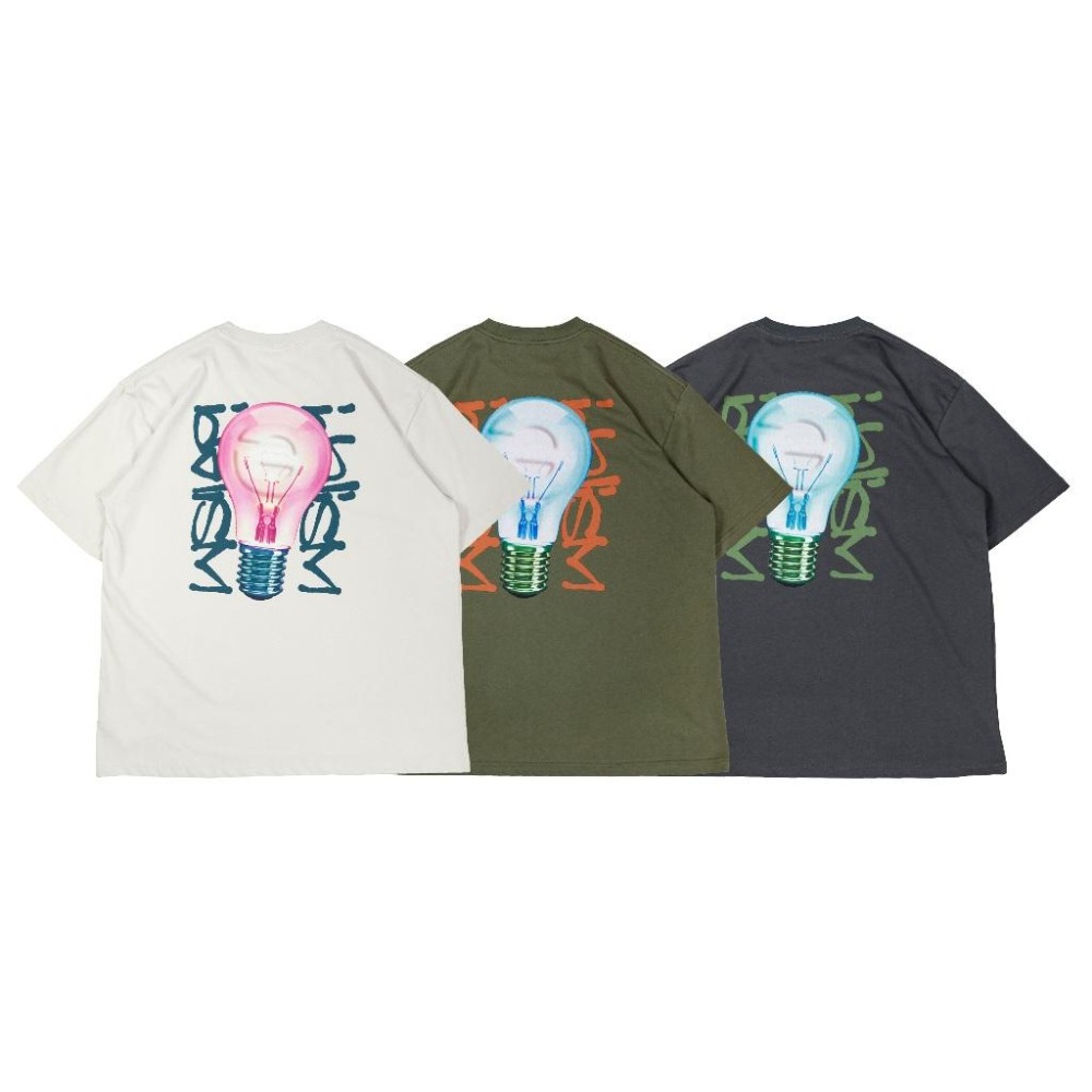 IDEALISM Mark Bulb 草寫大LOGO 短T 短袖【PS中壢】-細節圖5