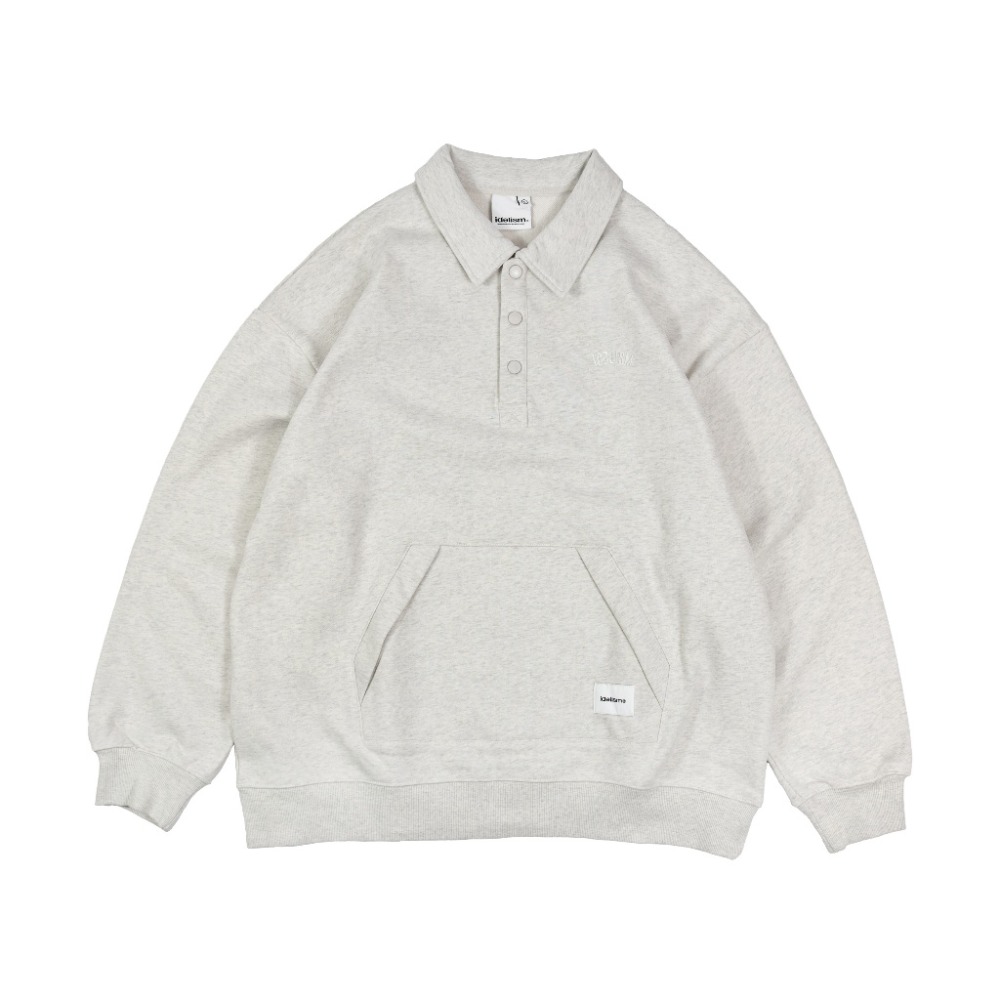 IDEALISM IDE PKT SweatPolo POLO棉衛衣 長T【PS中壢】-規格圖8