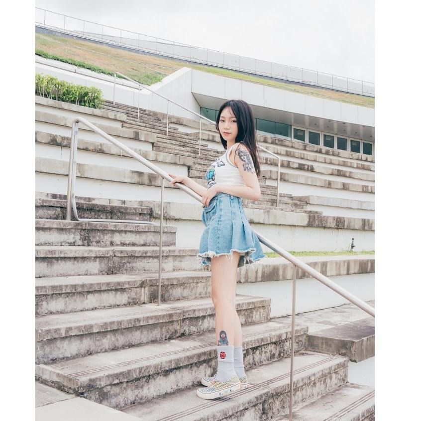 BEST FOOT FRIEND / BFF襪 Tengu 天狗 刺繡長襪 【PS中壢】-細節圖2