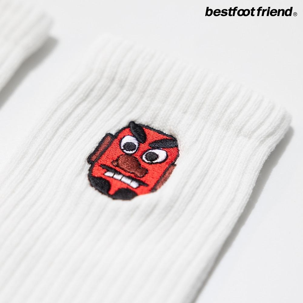 BEST FOOT FRIEND / BFF襪 Tengu 天狗 刺繡長襪 【PS中壢】-細節圖6