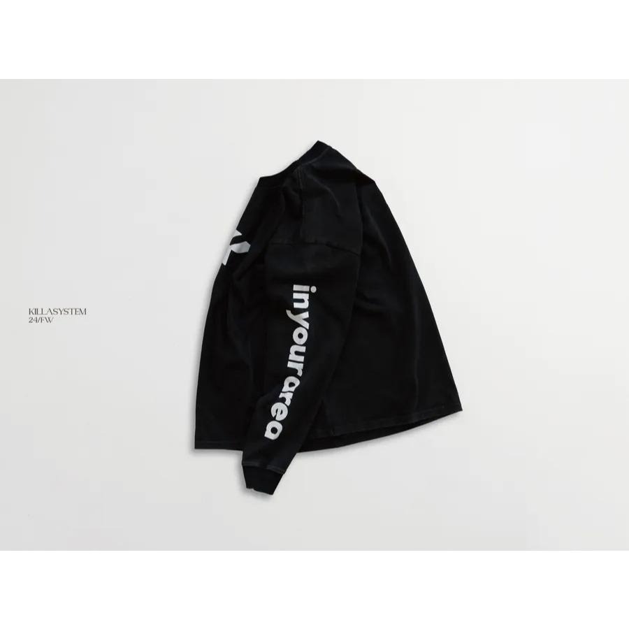 KILLASYSTEM HEAVY COTTON WASHED LS TEE 厚磅水洗棉長Tee 店內價 【PS中壢】-細節圖2