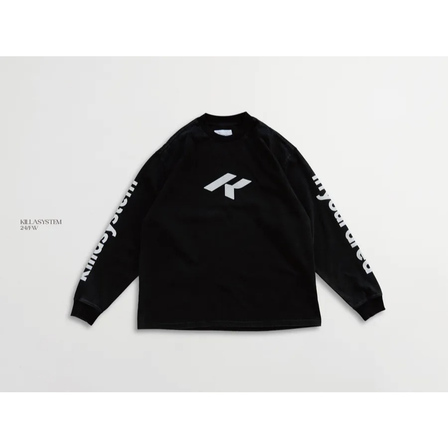 KILLASYSTEM HEAVY COTTON WASHED LS TEE 厚磅水洗棉長Tee 店內價 【PS中壢】-規格圖1