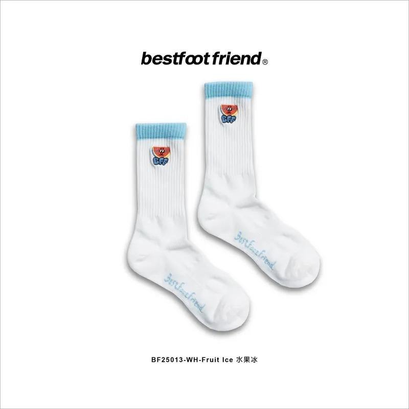 BEST FOOT FRIEND / BFF襪 FRUIT ICE 水果冰 刺繡 長襪【PS中壢】-細節圖7