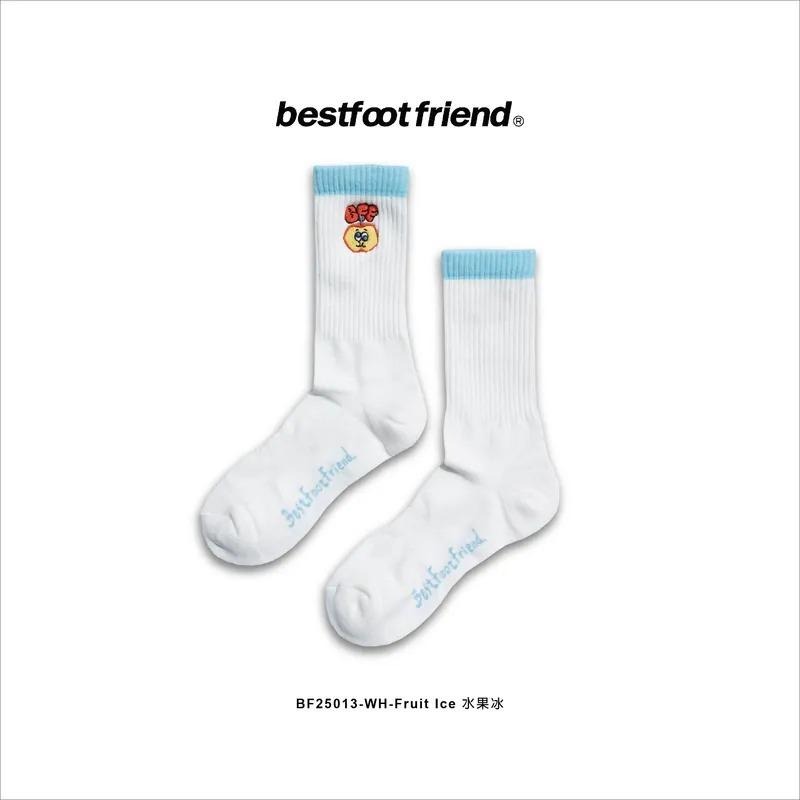BEST FOOT FRIEND / BFF襪 FRUIT ICE 水果冰 刺繡 長襪【PS中壢】-細節圖8
