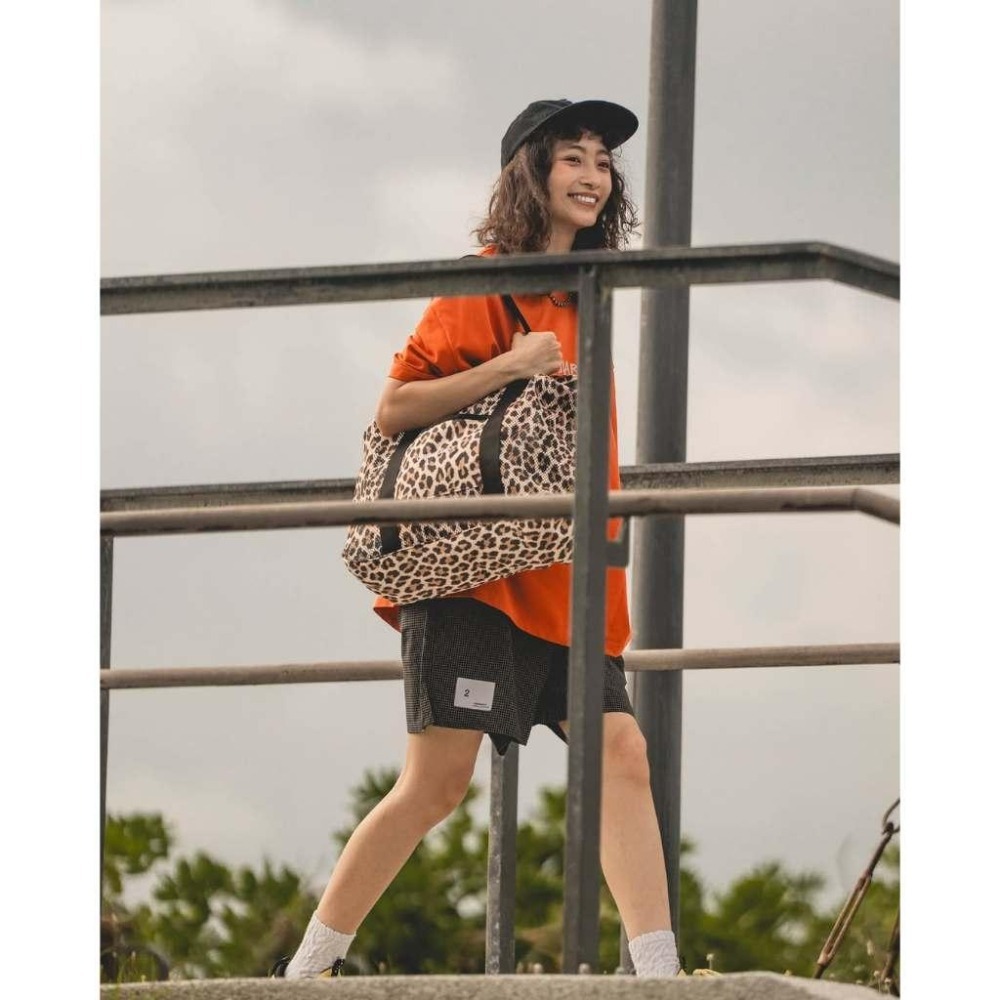 ORDINARY LEOPARD TWO-WAY UTILITY TOTE 豹紋兩用網眼托特包 店內價 【PS中壢】-細節圖8