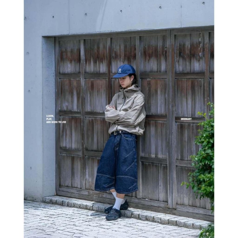 ORDINARY 25SS ARC-MORPH 3/4 DENIM 弧線海星七分丹寧褲  店內價 【PS中壢】-細節圖7