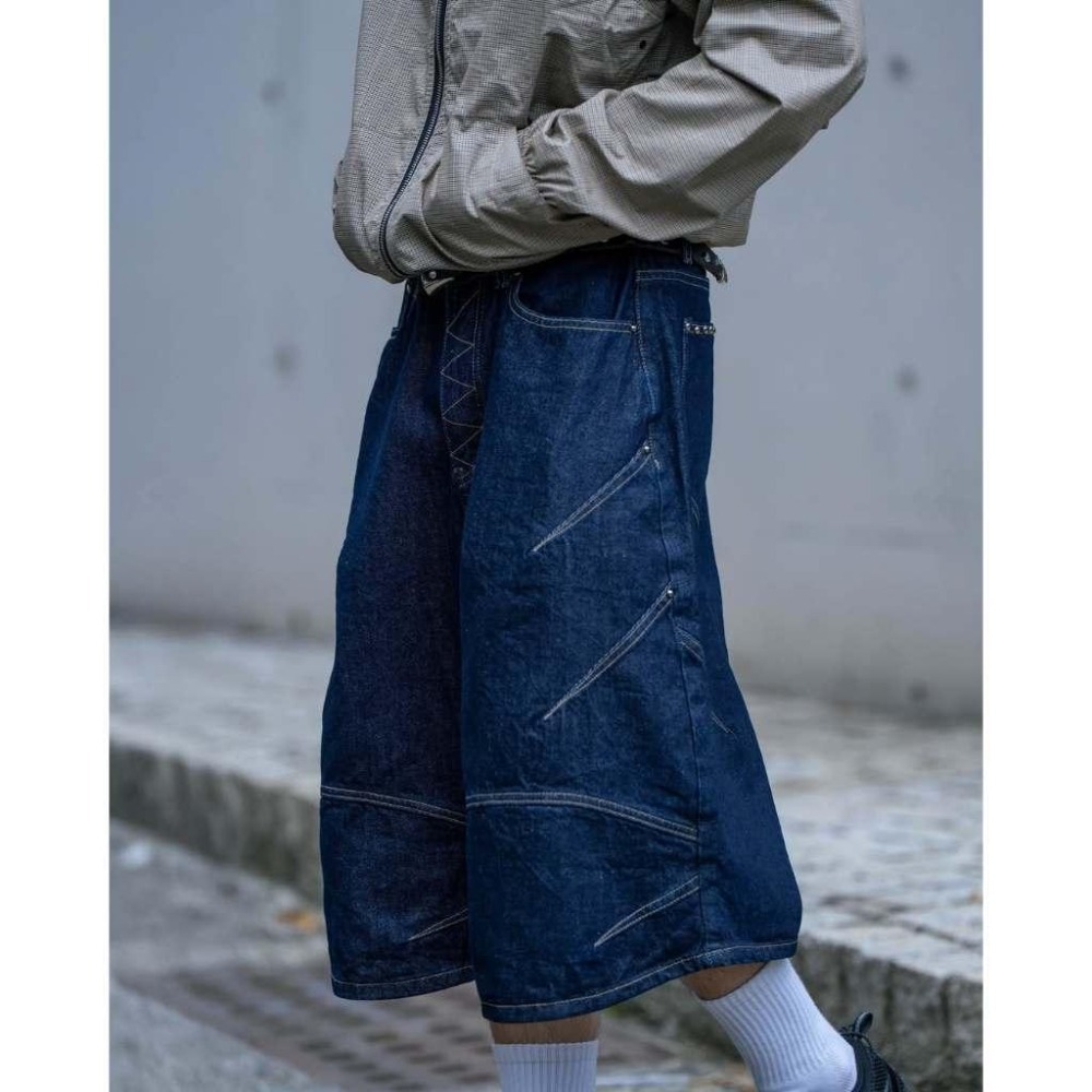 ORDINARY 25SS ARC-MORPH 3/4 DENIM 弧線海星七分丹寧褲  店內價 【PS中壢】-細節圖8