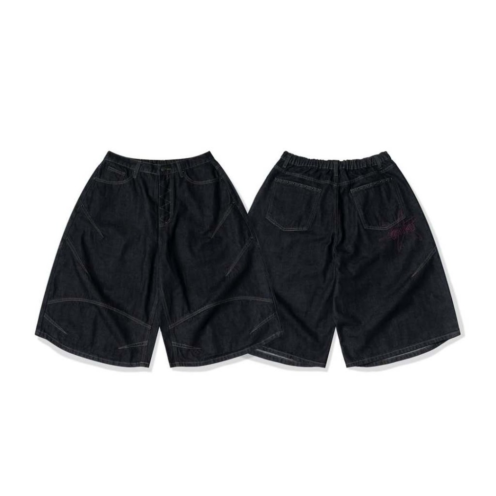 ORDINARY 25SS ARC-MORPH 3/4 DENIM 弧線海星七分丹寧褲  店內價 【PS中壢】-規格圖9