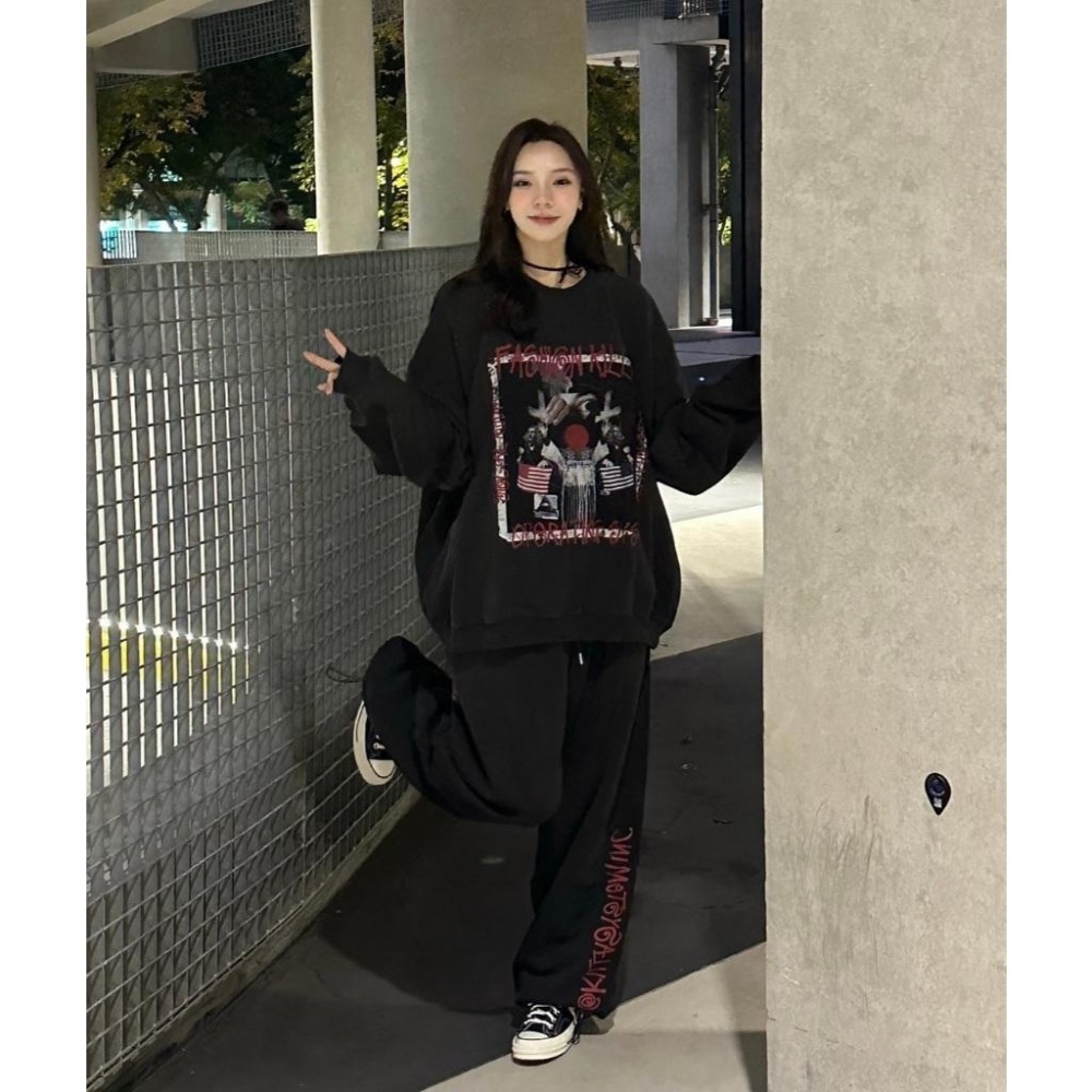 KILLASYSTEM  小破壞塗鴉 大學T 店內價 【PS中壢】-細節圖5