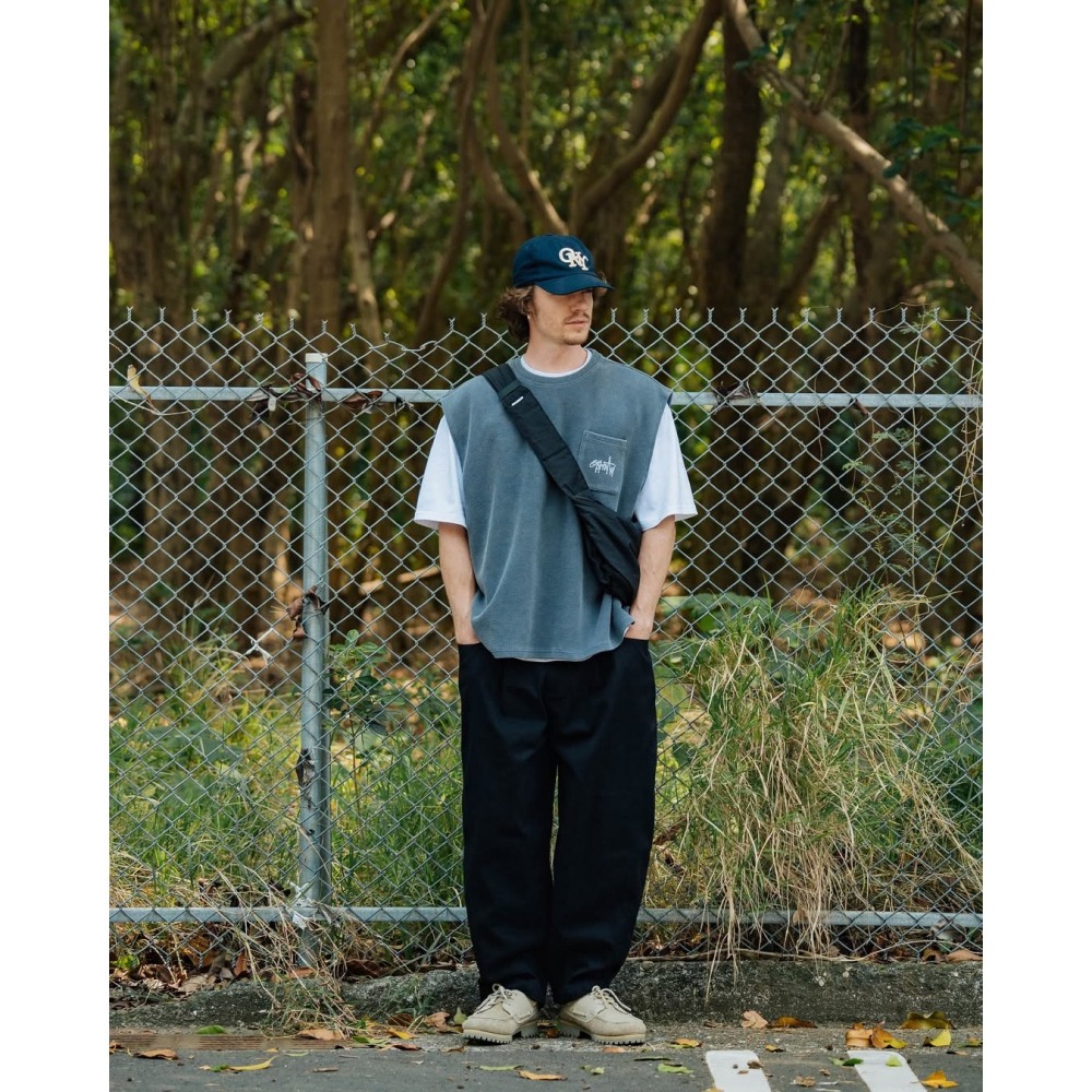 ORDINARY 水洗蠟染華夫格背心 店內價 【PS中壢】-細節圖3