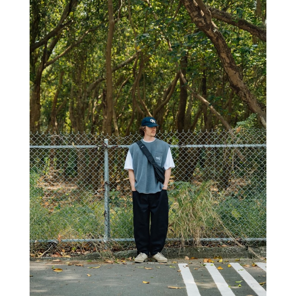 ORDINARY 水洗蠟染華夫格背心 店內價 【PS中壢】-細節圖4