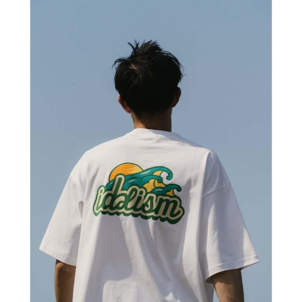 IDEALISM IDE Wave Tee 做舊 海浪 印花 短袖 短T  店內價 【PS中壢】-細節圖4