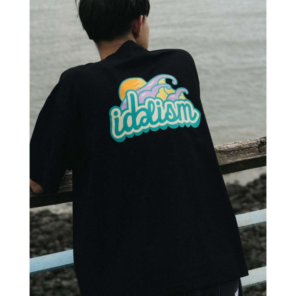 IDEALISM IDE Wave Tee 做舊 海浪 印花 短袖 短T  店內價 【PS中壢】-細節圖6