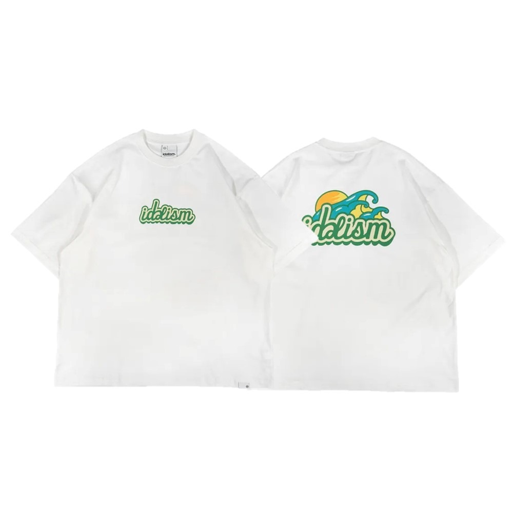 IDEALISM IDE Wave Tee 做舊 海浪 印花 短袖 短T  店內價 【PS中壢】-規格圖1