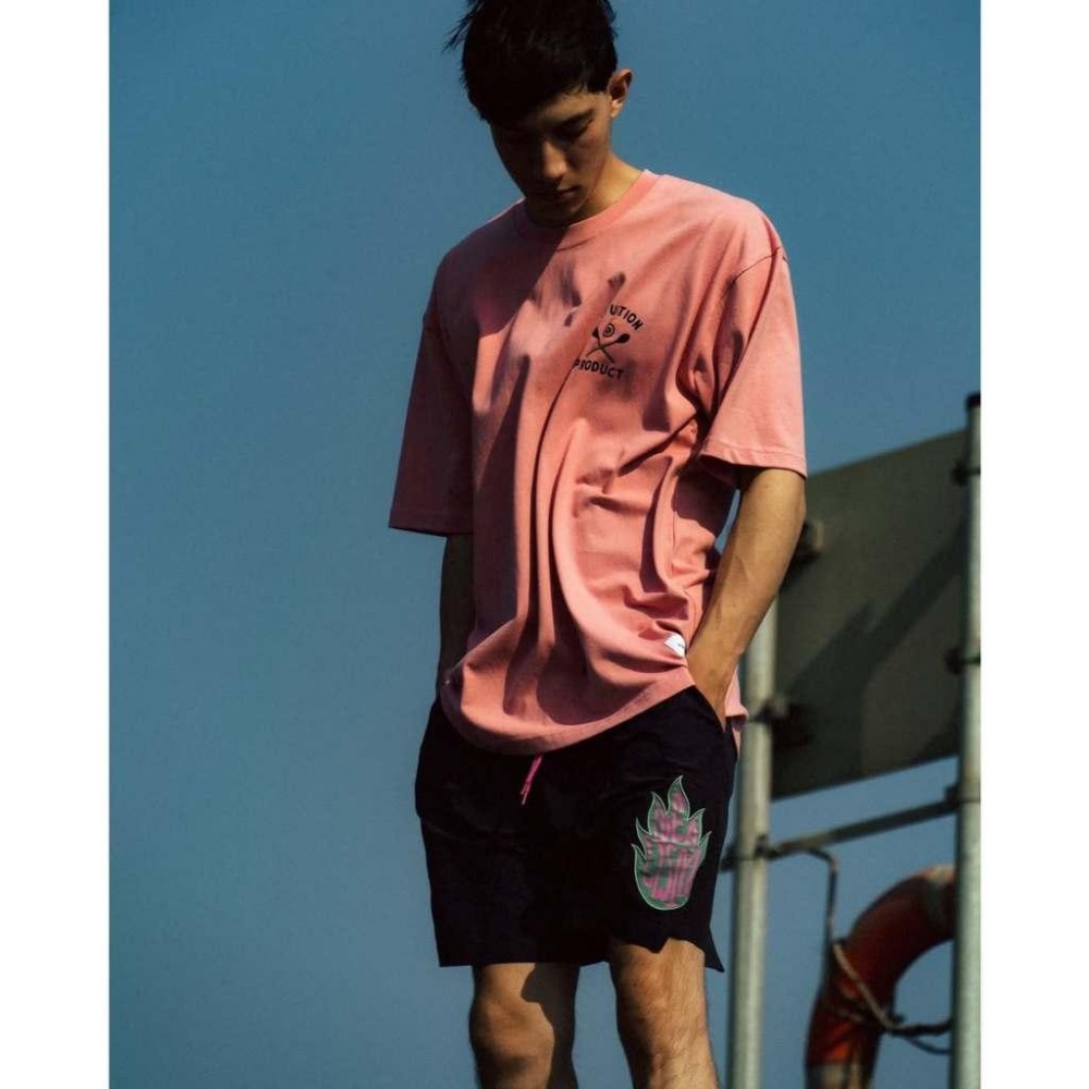 IDEALISM IDE PATCH SHORTS 貼圖海灘短褲【PS中壢】-細節圖2