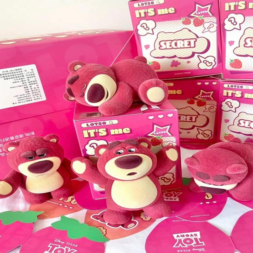 52TOYS LOTSO迪士尼 盲盒一代 玩具總動員 草莓熊 熊抱哥 IT＇S ME 公仔 植絨 【PS中壢】-細節圖3