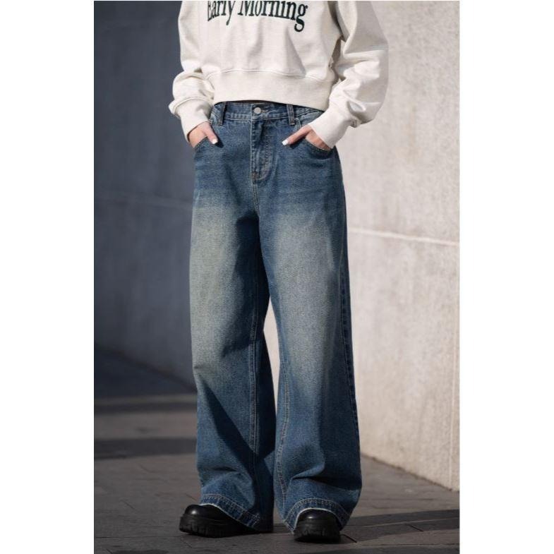 BELLKEN IDEA 重磅 水洗 直筒 寬鬆 廓形 牛仔褲 長褲 店內價 【PS中壢】-細節圖4