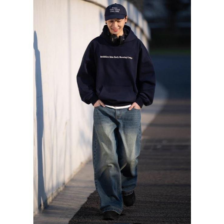 BELLKEN IDEA 重磅 水洗 直筒 寬鬆 廓形 牛仔褲 長褲 店內價 【PS中壢】-細節圖6