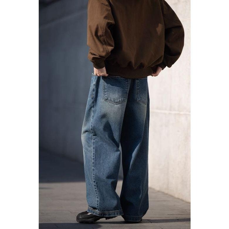 BELLKEN IDEA 重磅 水洗 直筒 寬鬆 廓形 牛仔褲 長褲 店內價 【PS中壢】-細節圖9