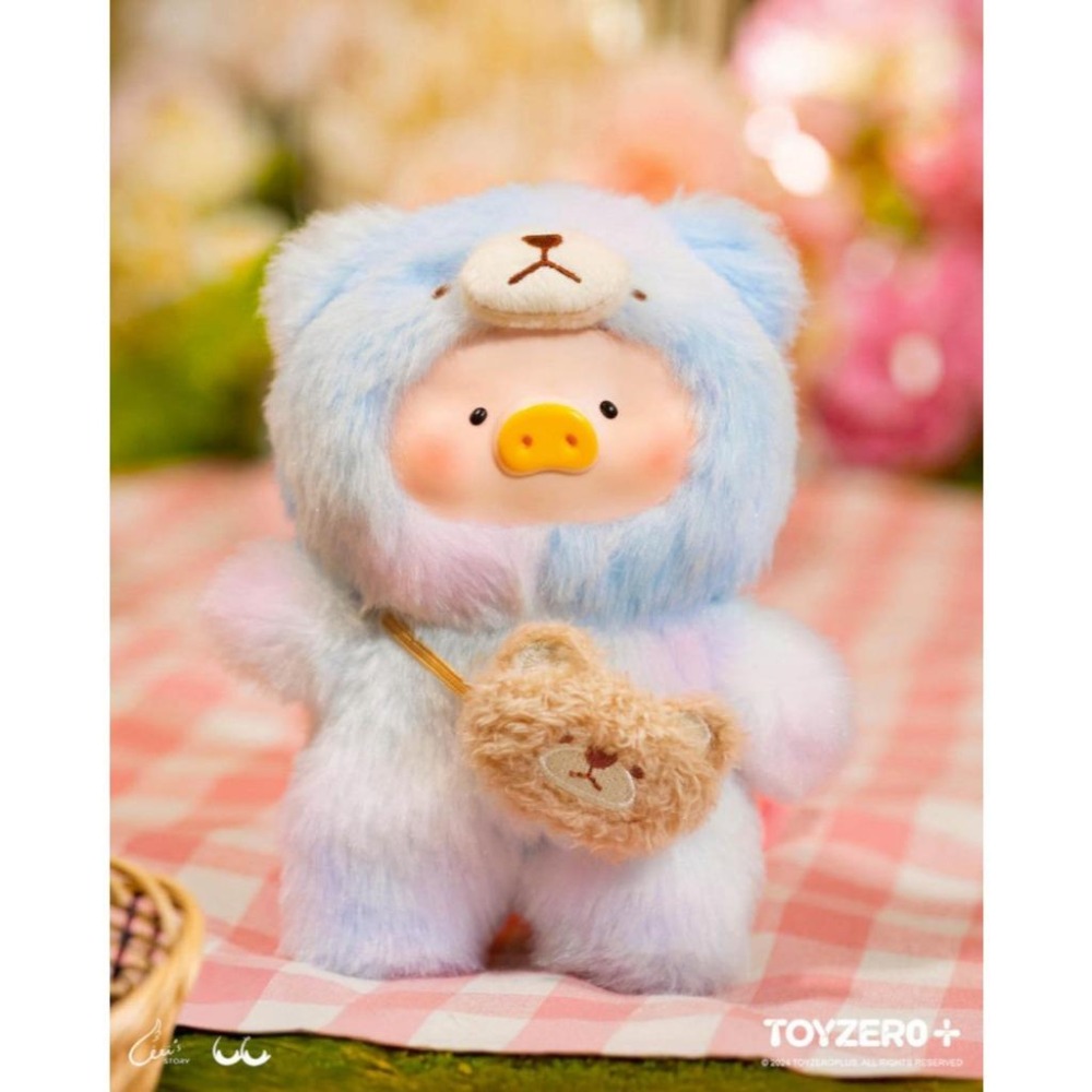 （現貨） TOYZEROPLUS 罐頭豬LuLu 一代 二代 美好時光系列膠臉毛絨掛件盲盒【PS中壢】LISA 同款-細節圖7