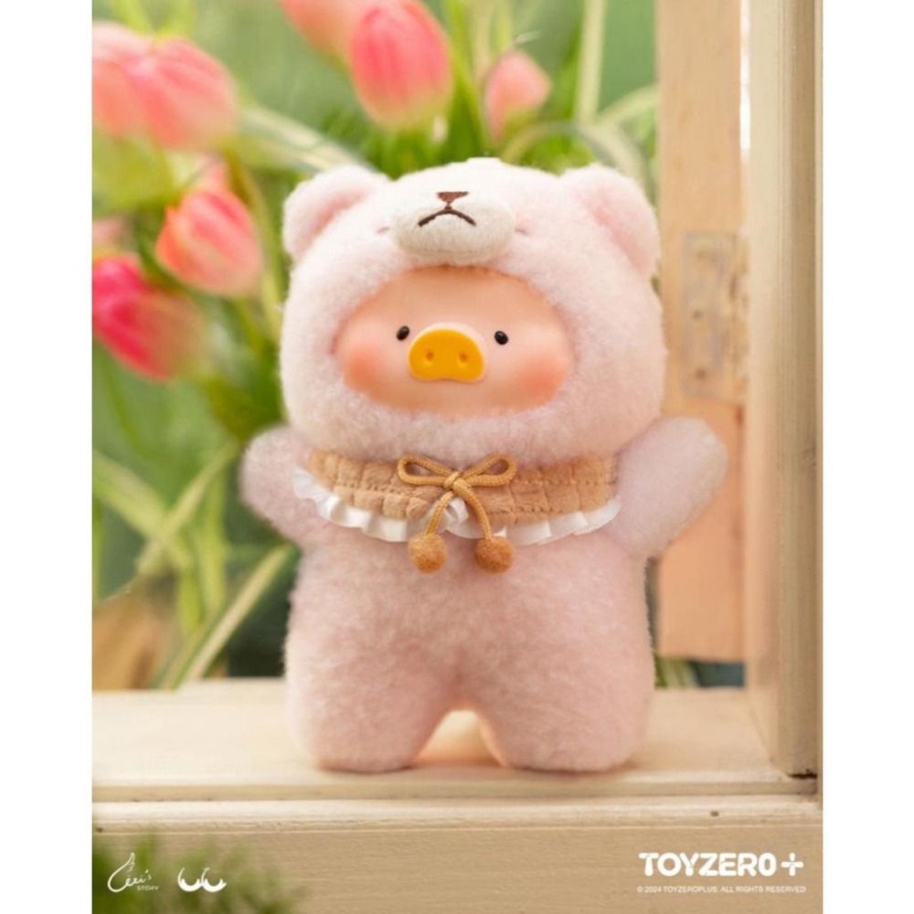 （現貨） TOYZEROPLUS 罐頭豬LuLu 一代 二代 美好時光系列膠臉毛絨掛件盲盒【PS中壢】LISA 同款-細節圖9