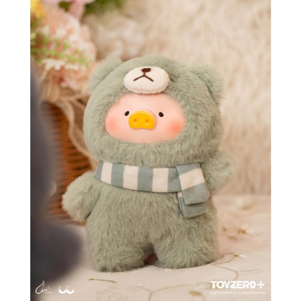 （現貨） TOYZEROPLUS 罐頭豬LuLu 一代 二代 美好時光系列膠臉毛絨掛件盲盒【PS中壢】LISA 同款-規格圖9
