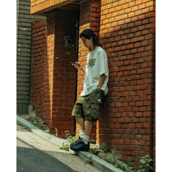 ORDINARY 六分口袋水洗破壞工作短褲  店內價 【PS中壢】-細節圖3