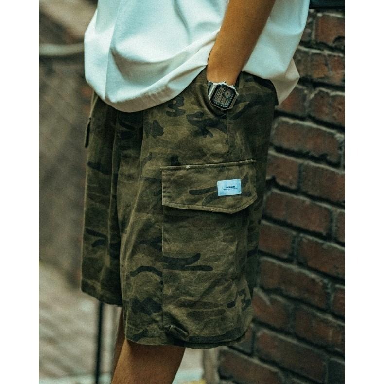 ORDINARY 六分口袋水洗破壞工作短褲  店內價 【PS中壢】-細節圖4