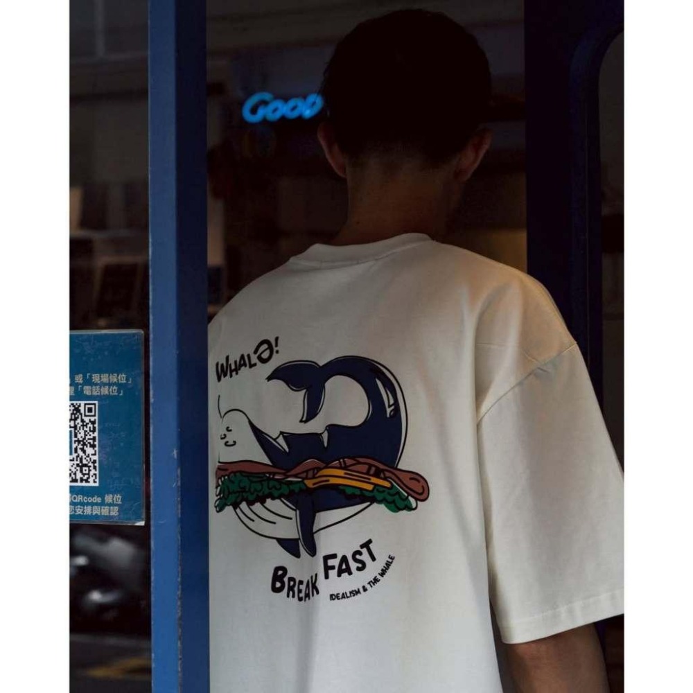 IDEALISM IDE WHALe. Holiday Collection Tee 法棍 短T【PS中壢】-細節圖4