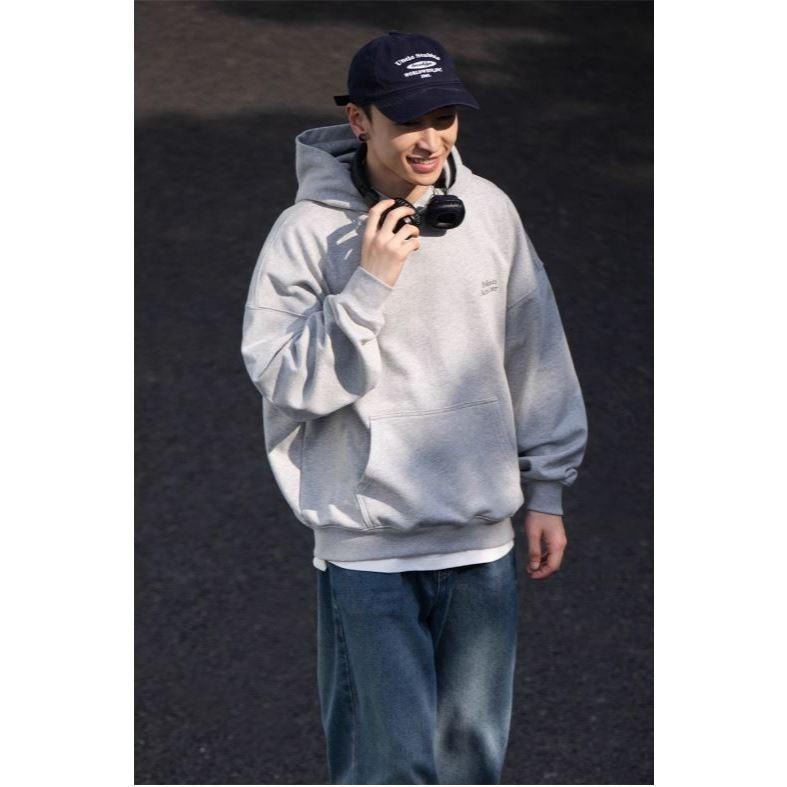 BELLKEN IDEA 重磅抓絨445G基本簡約帽T 店內價 【PS中壢】-細節圖4