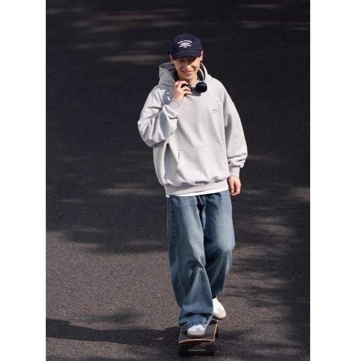 BELLKEN IDEA 重磅抓絨445G基本簡約帽T 店內價 【PS中壢】-細節圖5