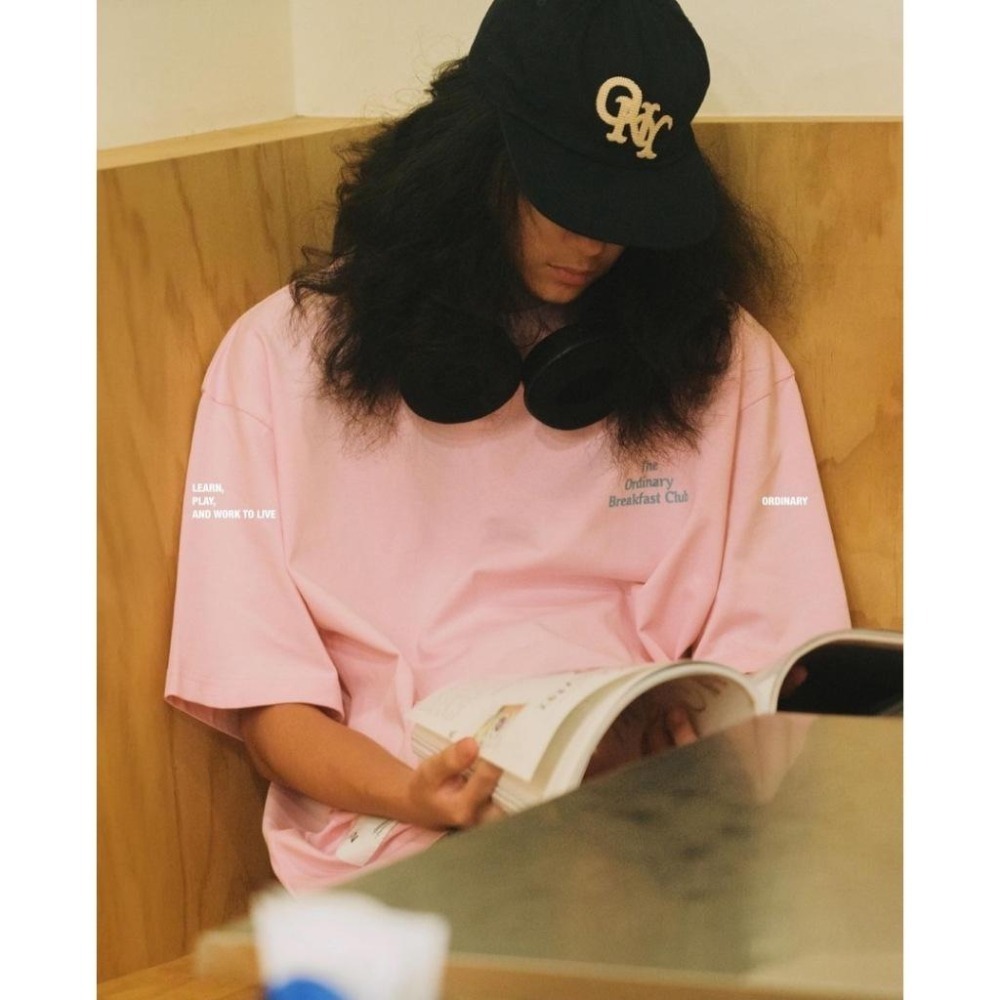 ORDINARY 24S/S 趣味三明治唱片人短TEE  店內價 【PS中壢】-細節圖8