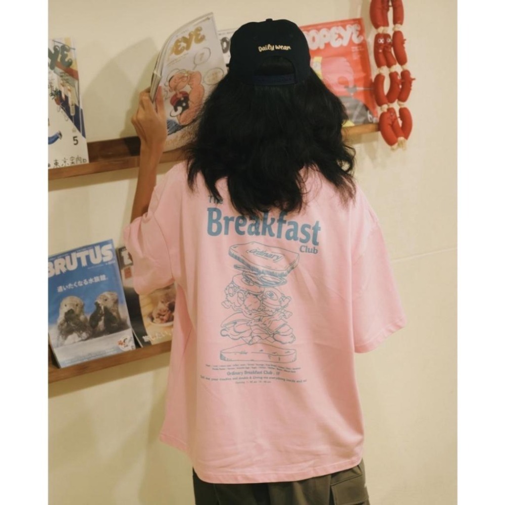 ORDINARY 24S/S 趣味三明治唱片人短TEE  店內價 【PS中壢】-細節圖9
