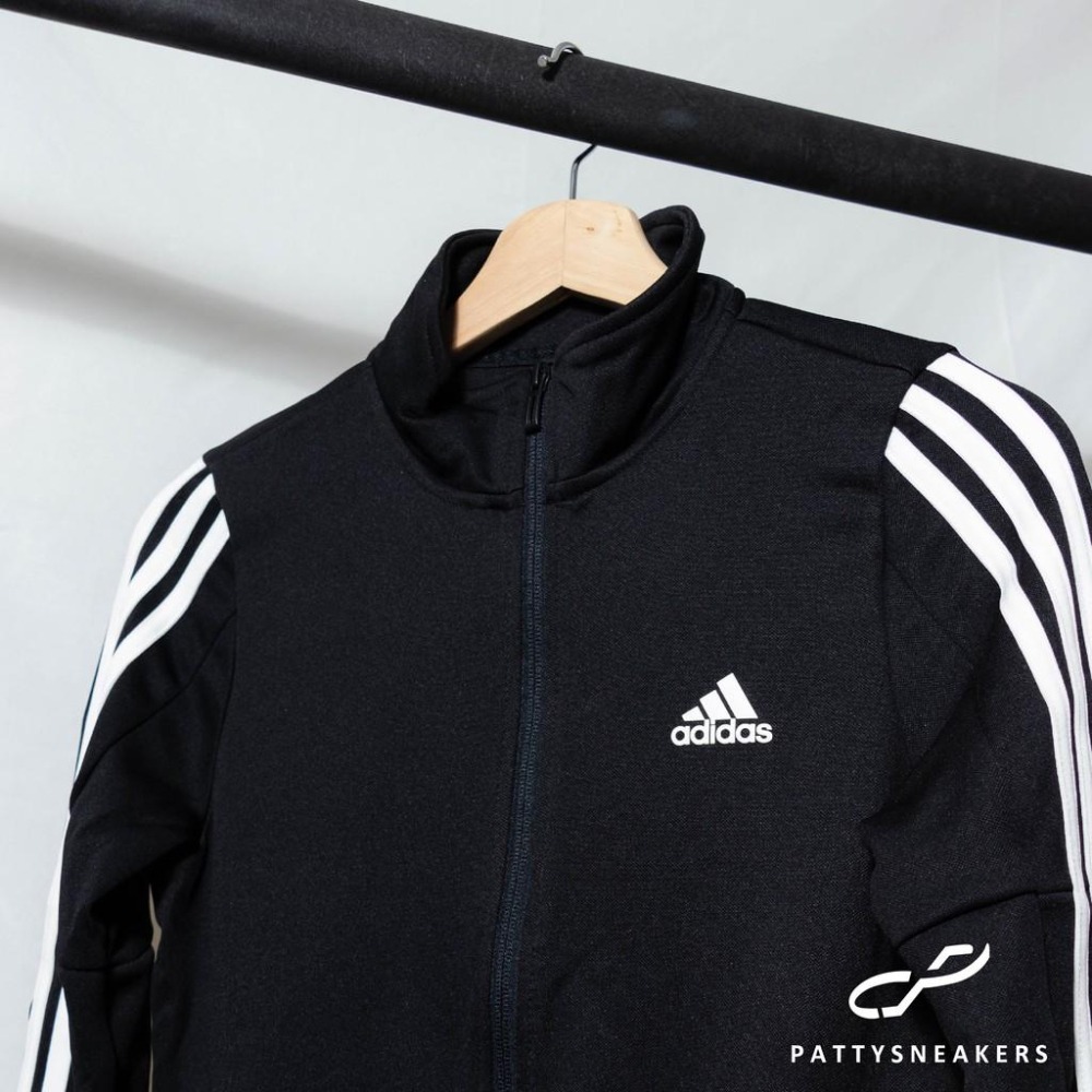 ADIDAS 愛迪達 運動 套裝 連帽 外套 長褲 EB7651 男 DV2431 女 黑【PS中壢】-細節圖5