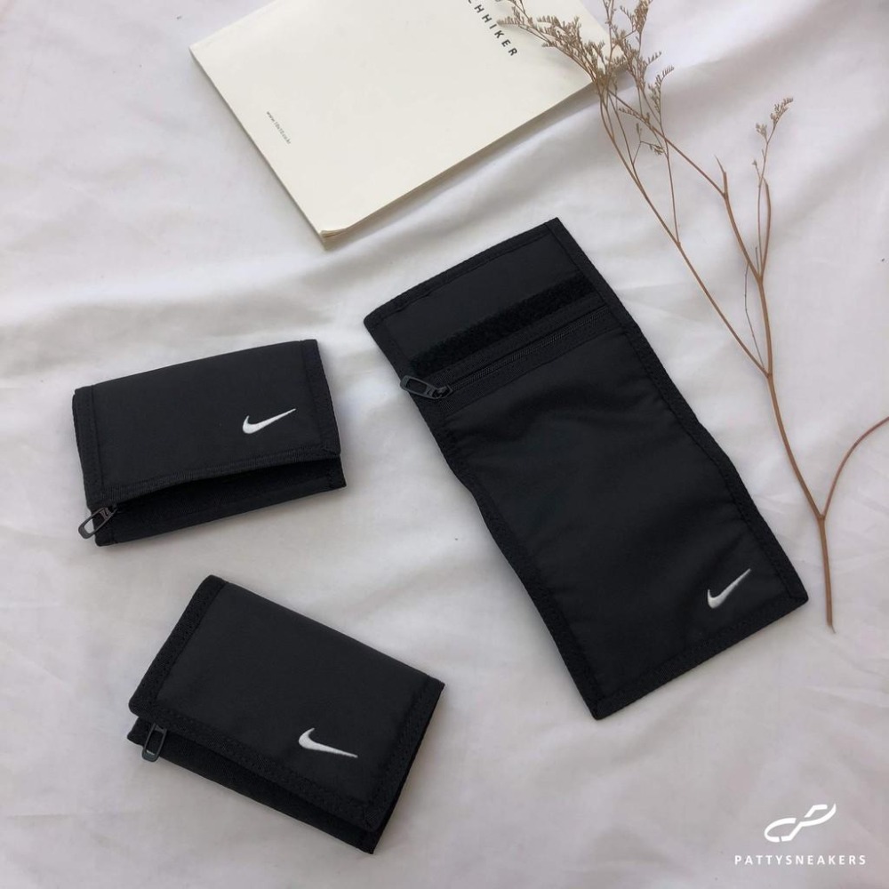 NIKE BASIC 三折式 錢包 小錢包 零錢包 短夾 皮夾  黑 AC2353-001 交換禮物【PS中壢】-細節圖4