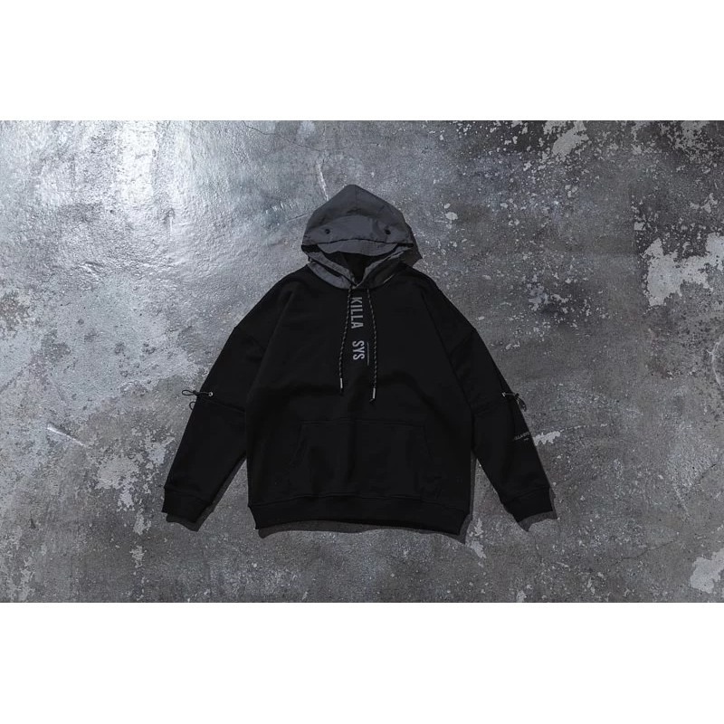 KILLASYSTEM 19A/W TRENCH HOODIE 帽T 店內價 【PS中壢】-規格圖1