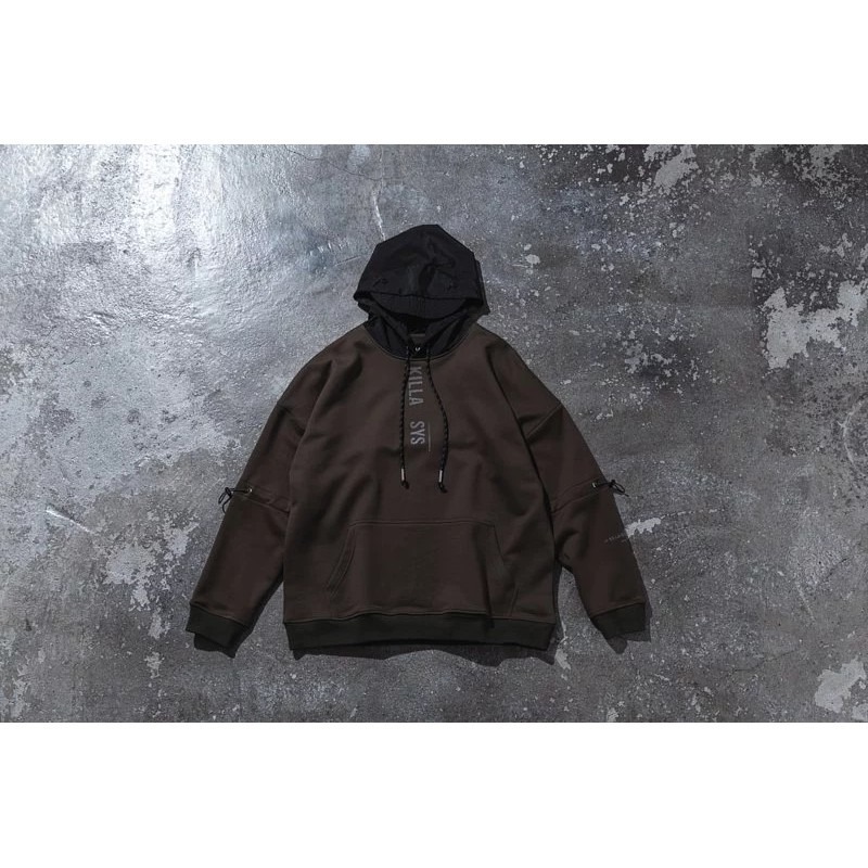 KILLASYSTEM 19A/W TRENCH HOODIE 帽T 店內價 【PS中壢】-規格圖2