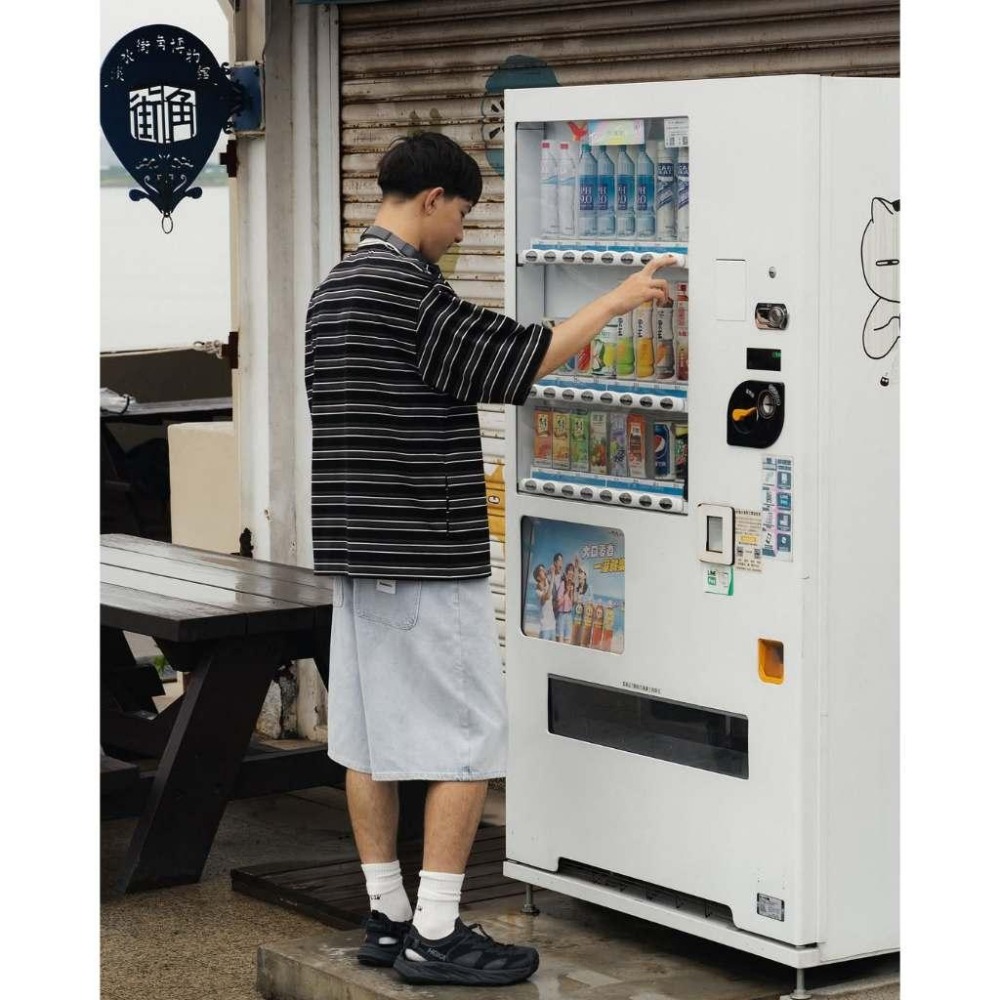 IDEALISM IDE Stripe Polo 條紋 OLO刺繡拱形 短袖 短T【PS中壢】-細節圖2