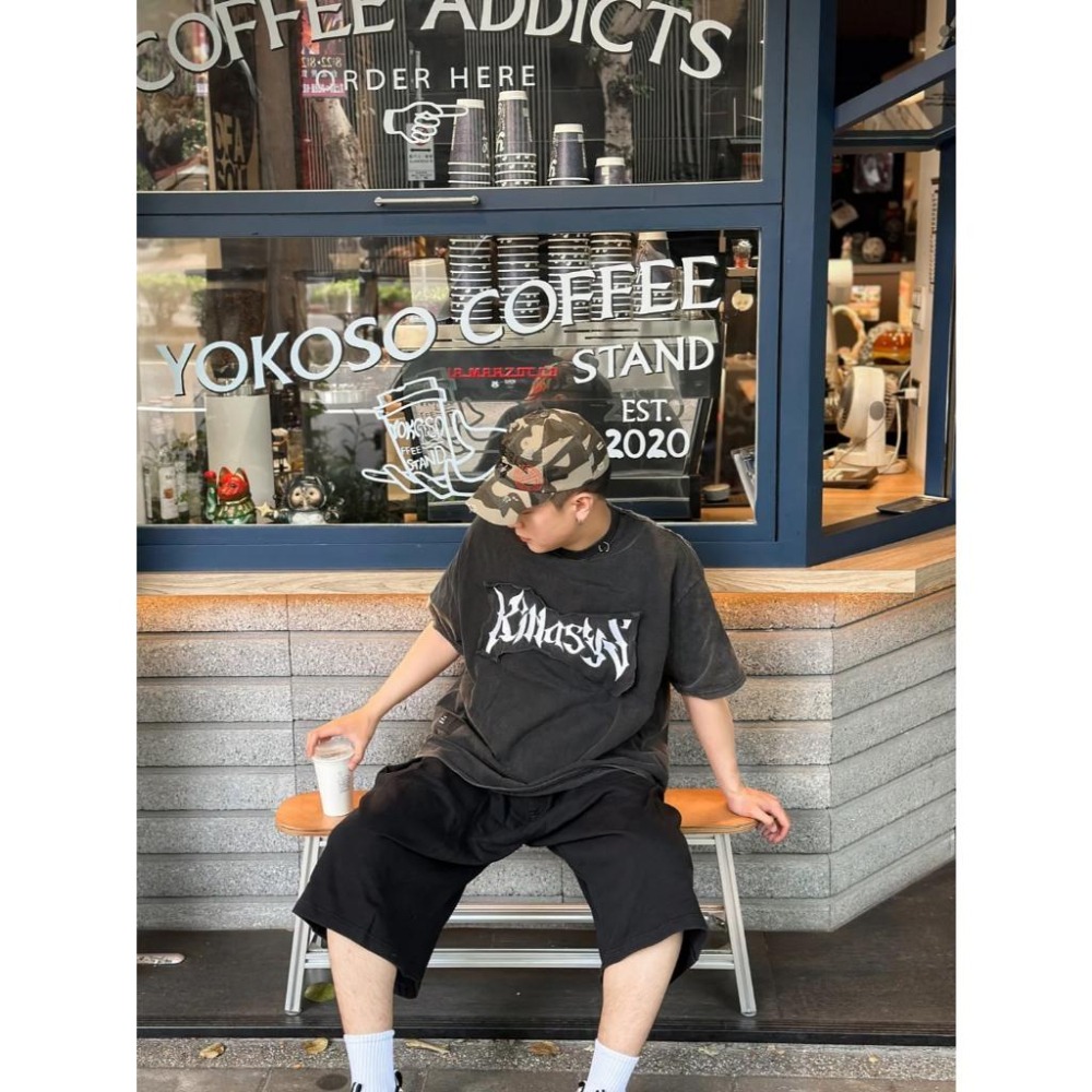 KILLASYSTEM 25S/S 貼布做舊 水洗 短袖 短T【PS中壢】-細節圖2