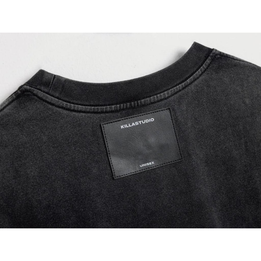 KILLASYSTEM 25S/S 貼布做舊 水洗 短袖 短T【PS中壢】-細節圖9