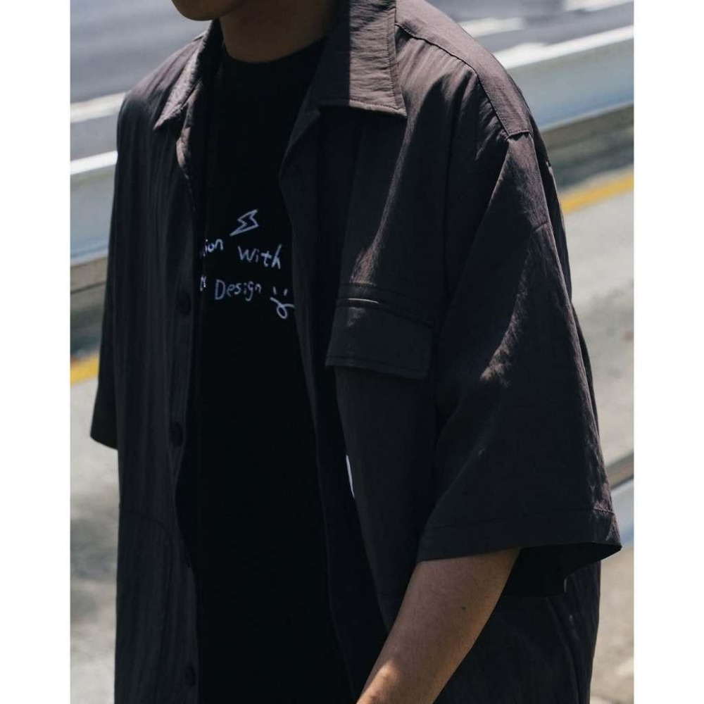 IDEALISM IDE Soft Shirt 開領短袖舒服襯衫【PS中壢】-細節圖2