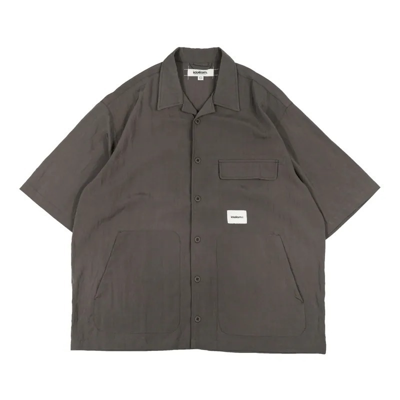 IDEALISM IDE Soft Shirt 開領短袖舒服襯衫【PS中壢】-規格圖4