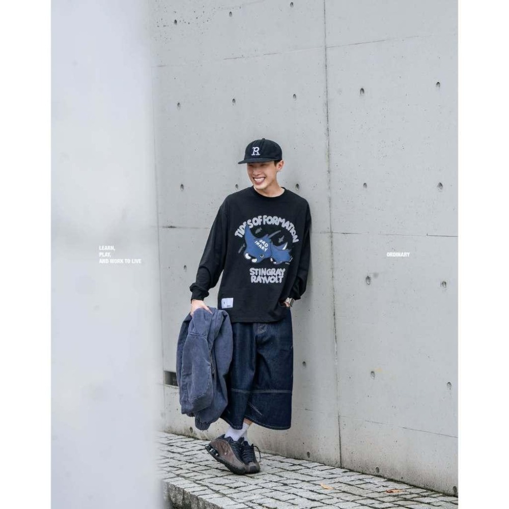 ORDINARY 25AW STINGRAY RIOT L/S TEE 美式魟魚LOGO長TEE 【PS中壢】-細節圖4
