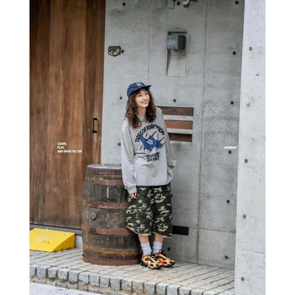 ORDINARY 25AW STINGRAY RIOT L/S TEE 美式魟魚LOGO長TEE 【PS中壢】-細節圖7
